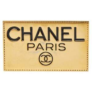 Chanel Plate Brooch Metal #228902C62B